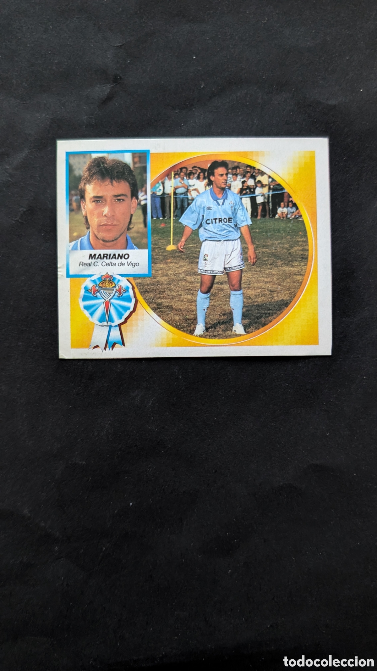 Cartes &agrave; collectionner de Football: MARIANO CELTA FICHAJE 28 LIGA ESTE 1994/95 94 95 RECORTADO
