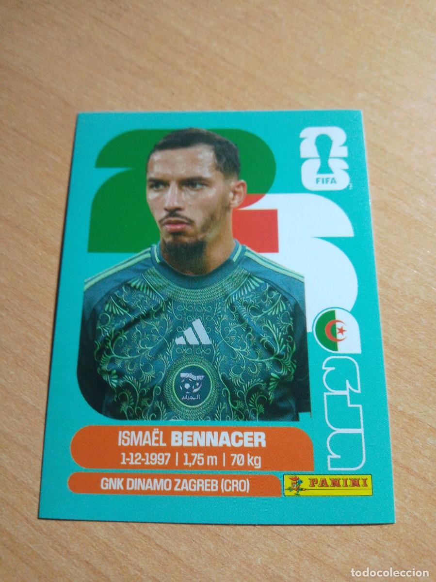 Cartes &agrave; collectionner de Football: BENNACER ARGELIA ALG 8 MUNDIAL FIFA WORLD CUP 2026 26 PANINI STICKERS NUEVO