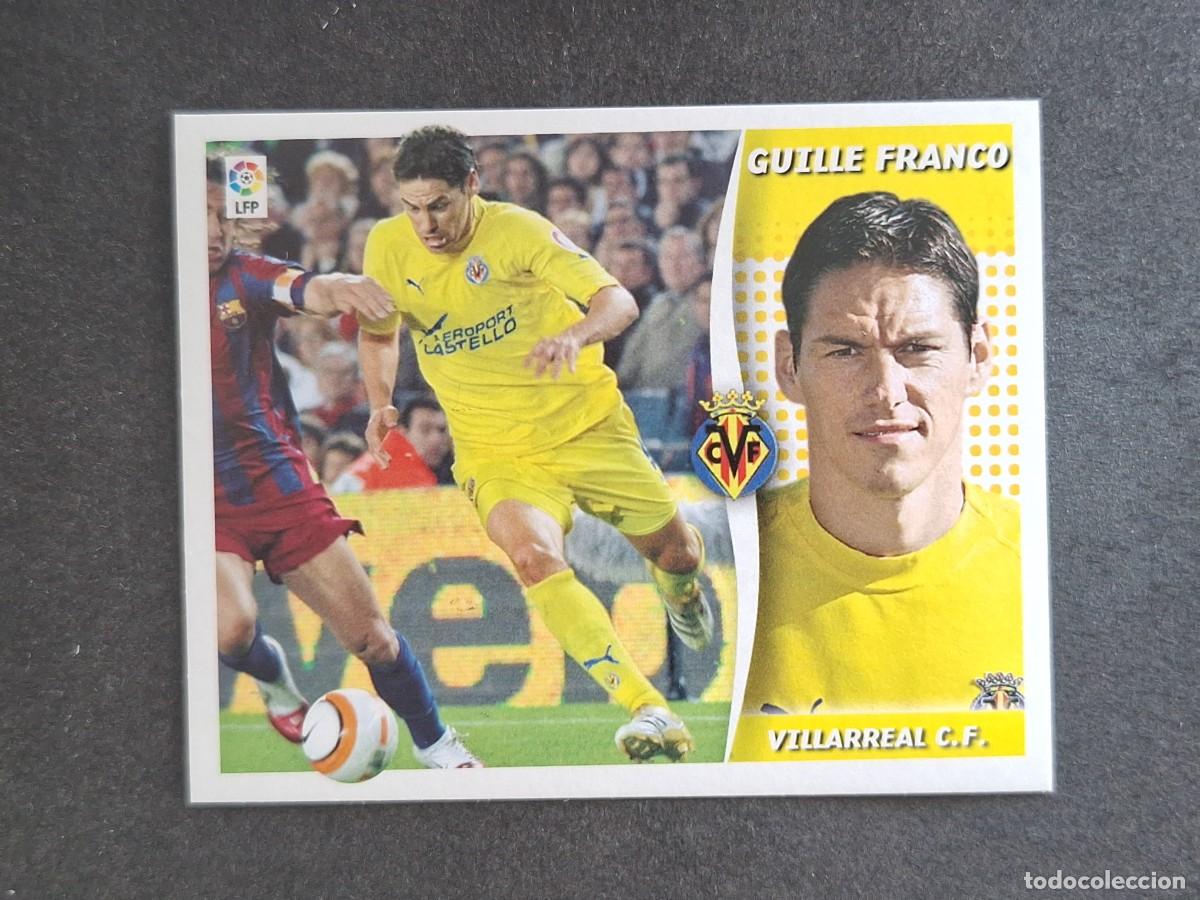 Cartes &agrave; collectionner de Football: L6 GUILLE FRANCO VILLARREAL C. F. LIGA ESTE 2006 2007 06 07 NUNCA PEGADO SIN PEGAR