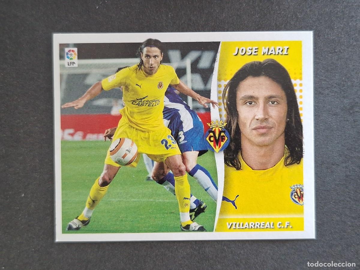 Cartes &agrave; collectionner de Football: L6 JOSE MARI VILLARREAL C. F. LIGA ESTE 2006 2007 06 07 NUNCA PEGADO SIN PEGAR