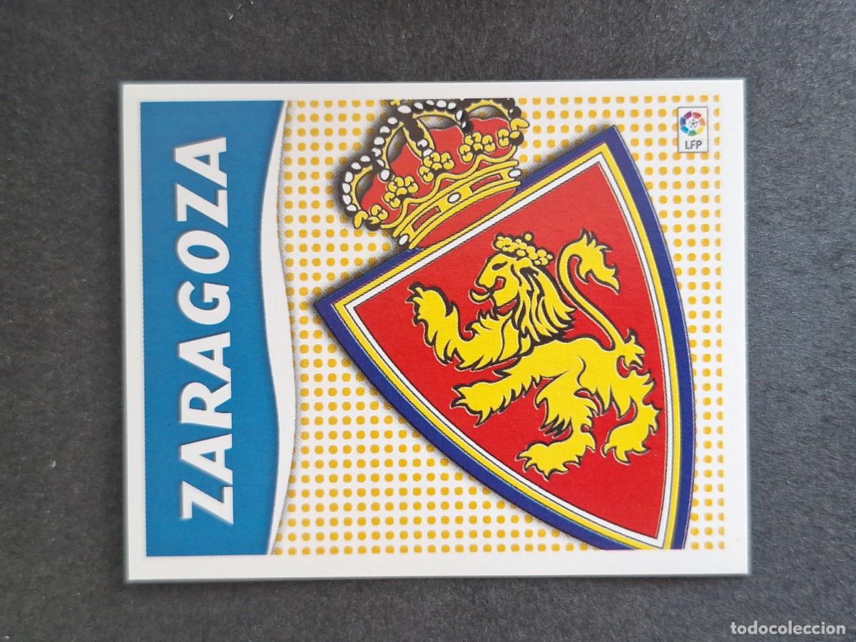 Cartes &agrave; collectionner de Football: L6 ESCUDO REAL ZARAGOZA LIGA ESTE 2006 2007 06 07 NUNCA PEGADO SIN PEGAR