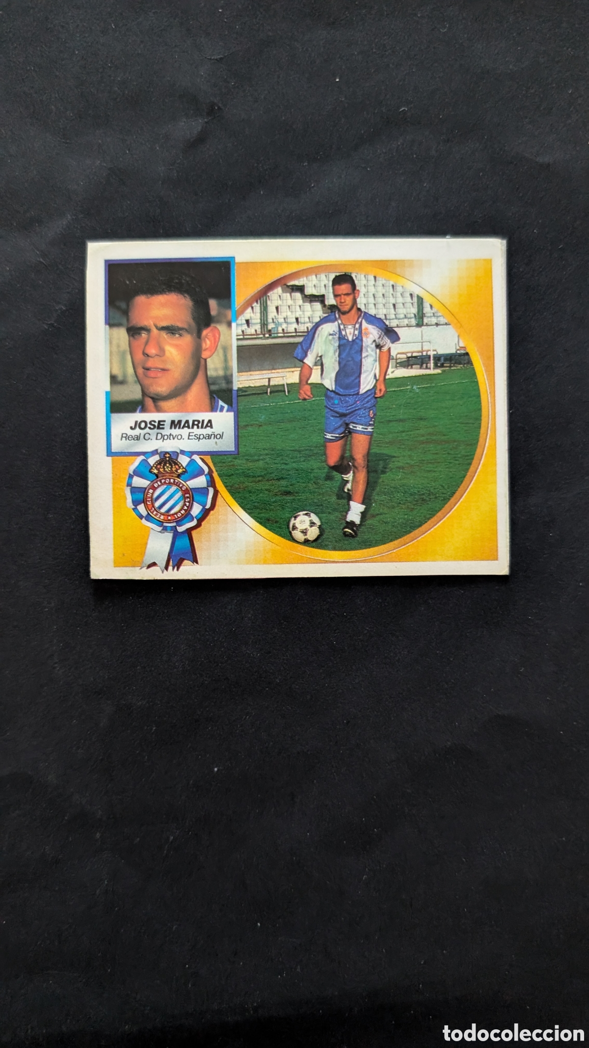 Cartes &agrave; collectionner de Football: JOSE MARIA ESPA&Ntilde;OL FICHAJE 34 LIGA ESTE 1994/95 94 95 RECORTADO