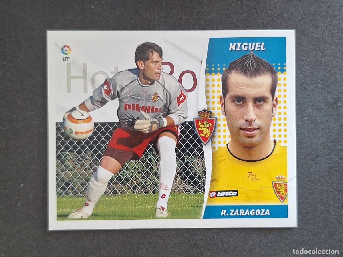 Cartes &agrave; collectionner de Football: L6 MIGUEL REAL ZARAGOZA LIGA ESTE 2006 2007 06 07 NUNCA PEGADO SIN PEGAR