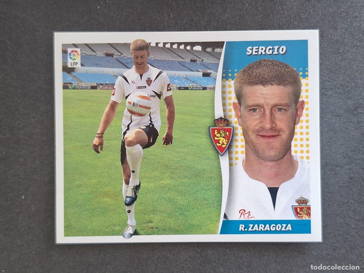 Cartes &agrave; collectionner de Football: L6 SERGIO REAL ZARAGOZA LIGA ESTE 2006 2007 06 07 NUNCA PEGADO SIN PEGAR
