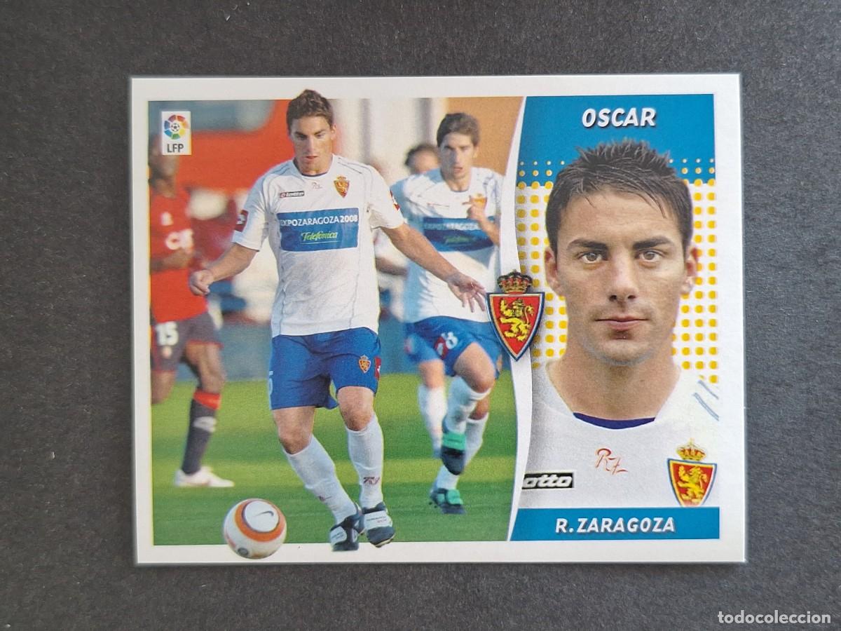 Cromos de f&uacute;tbol: L6 OSCAR REAL ZARAGOZA LIGA ESTE 2006 2007 06 07 NUNCA PEGADO SIN PEGAR