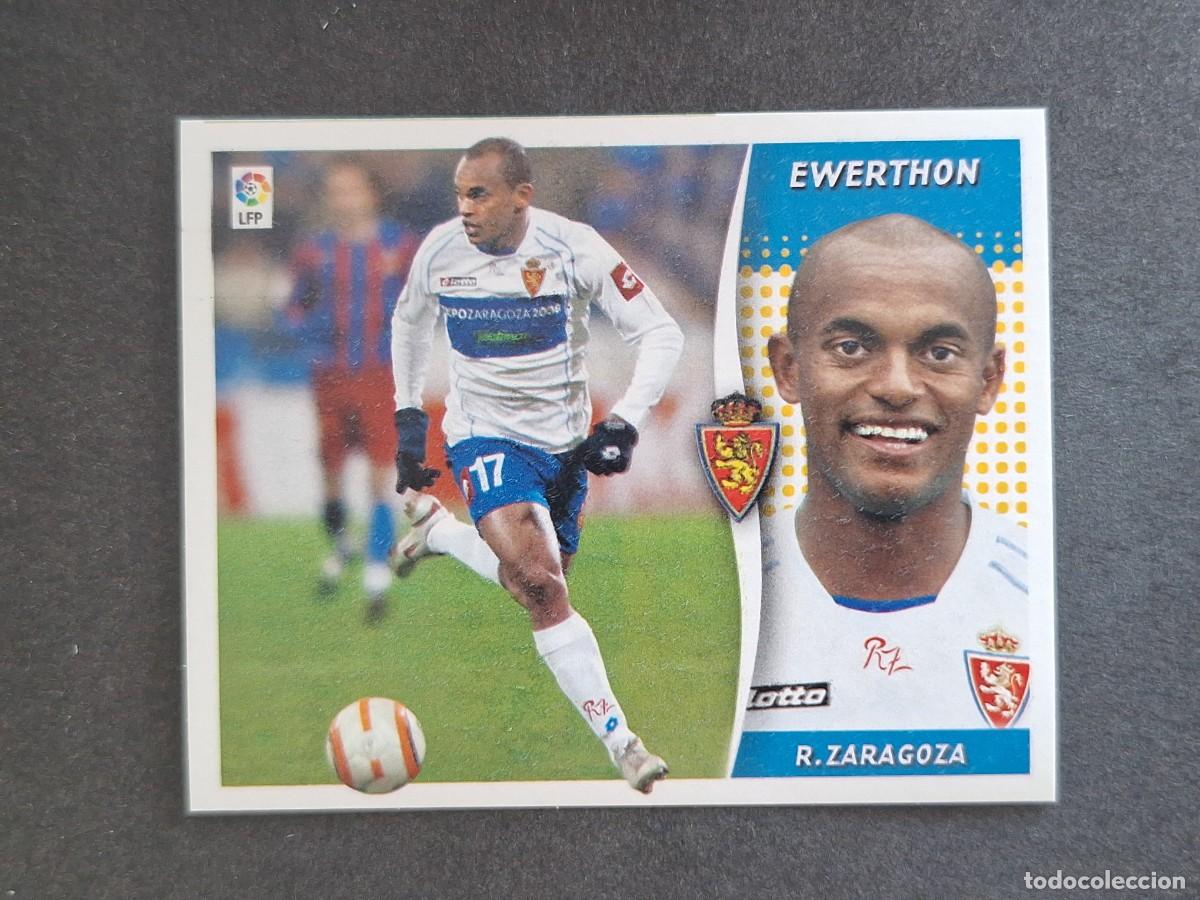 Cromos de f&uacute;tbol: L6 EWERTHON REAL ZARAGOZA LIGA ESTE 2006 2007 06 07 NUNCA PEGADO SIN PEGAR