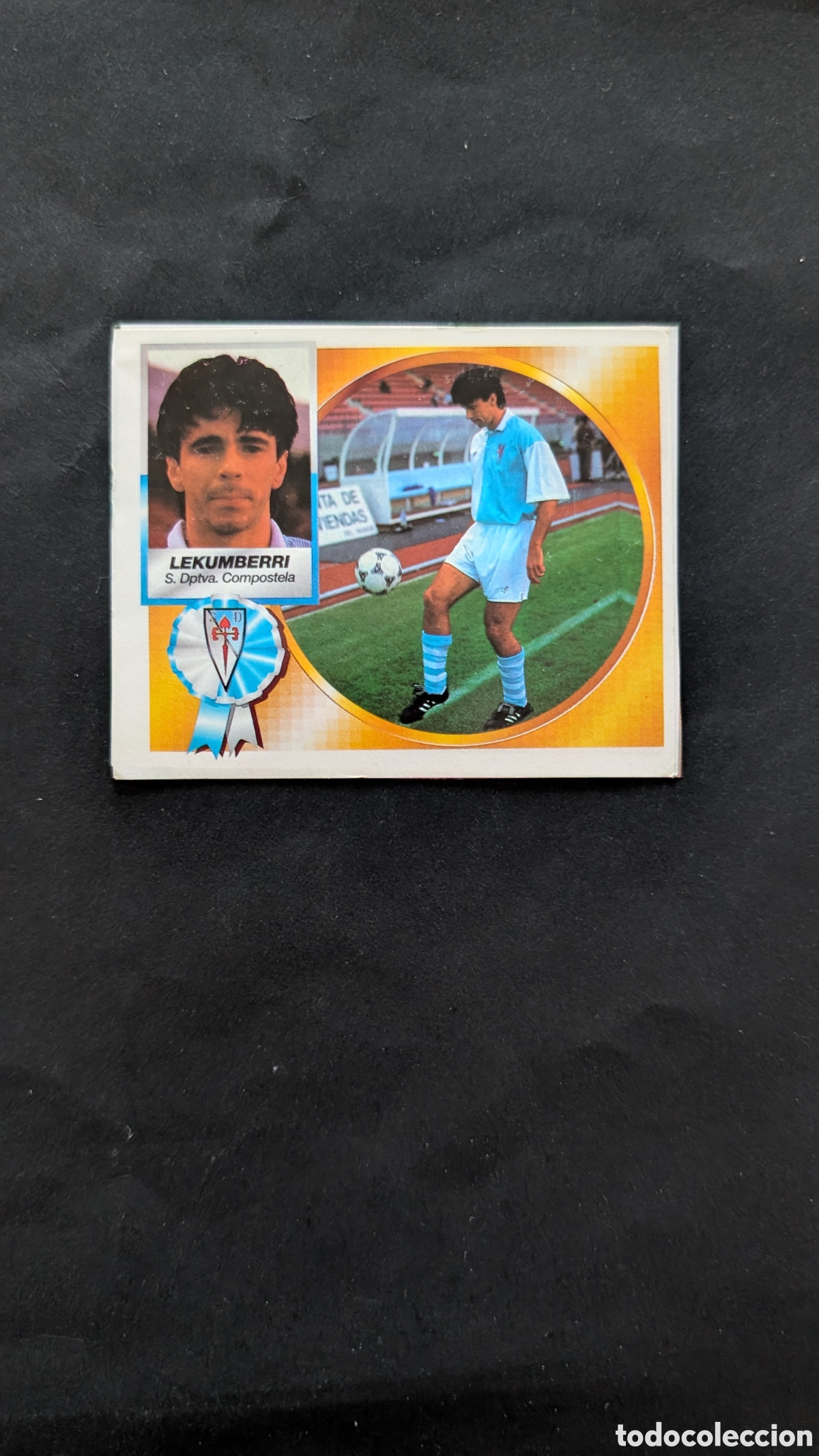 Cromos de f&uacute;tbol: LEKUMBERRI COMPOSTELA FICHAJE 2 BIS LIGA ESTE 1994/95 94 95 RECORTADO
