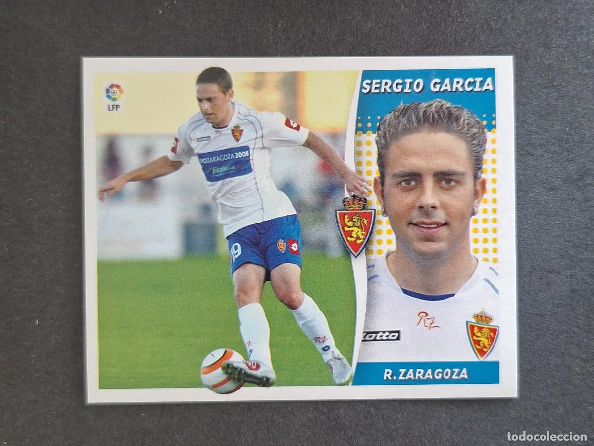 Cromos de f&uacute;tbol: L6 SERGIO GARCIA REAL ZARAGOZA LIGA ESTE 2006 2007 06 07 NUNCA PEGADO SIN PEGAR