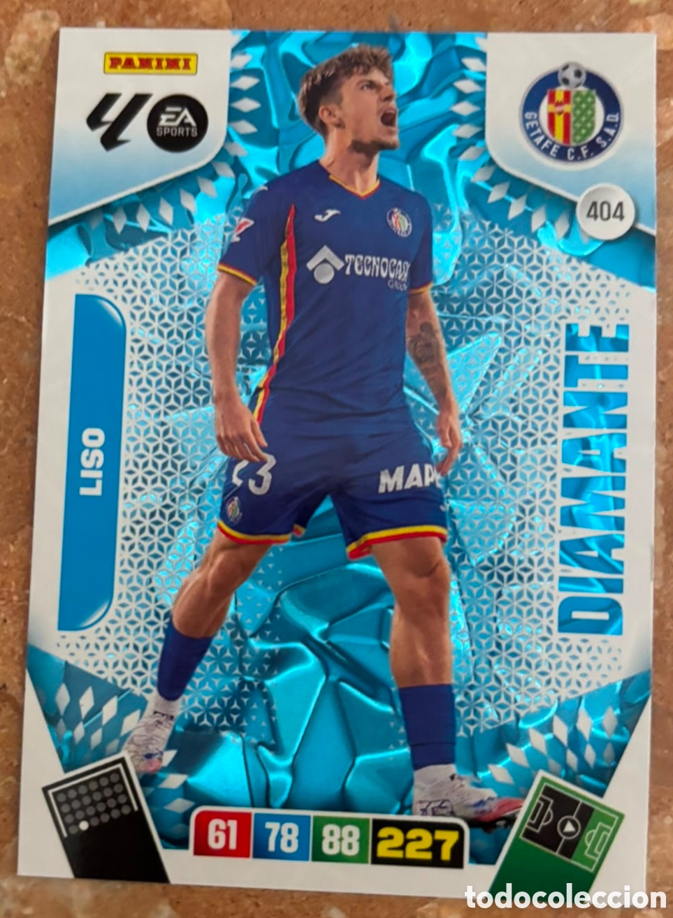 Fu&szlig;ball-Sticker: ADRENALYN XL 2025 2026 / 25 26 DIAMANTE 404 LISO - GETAFE