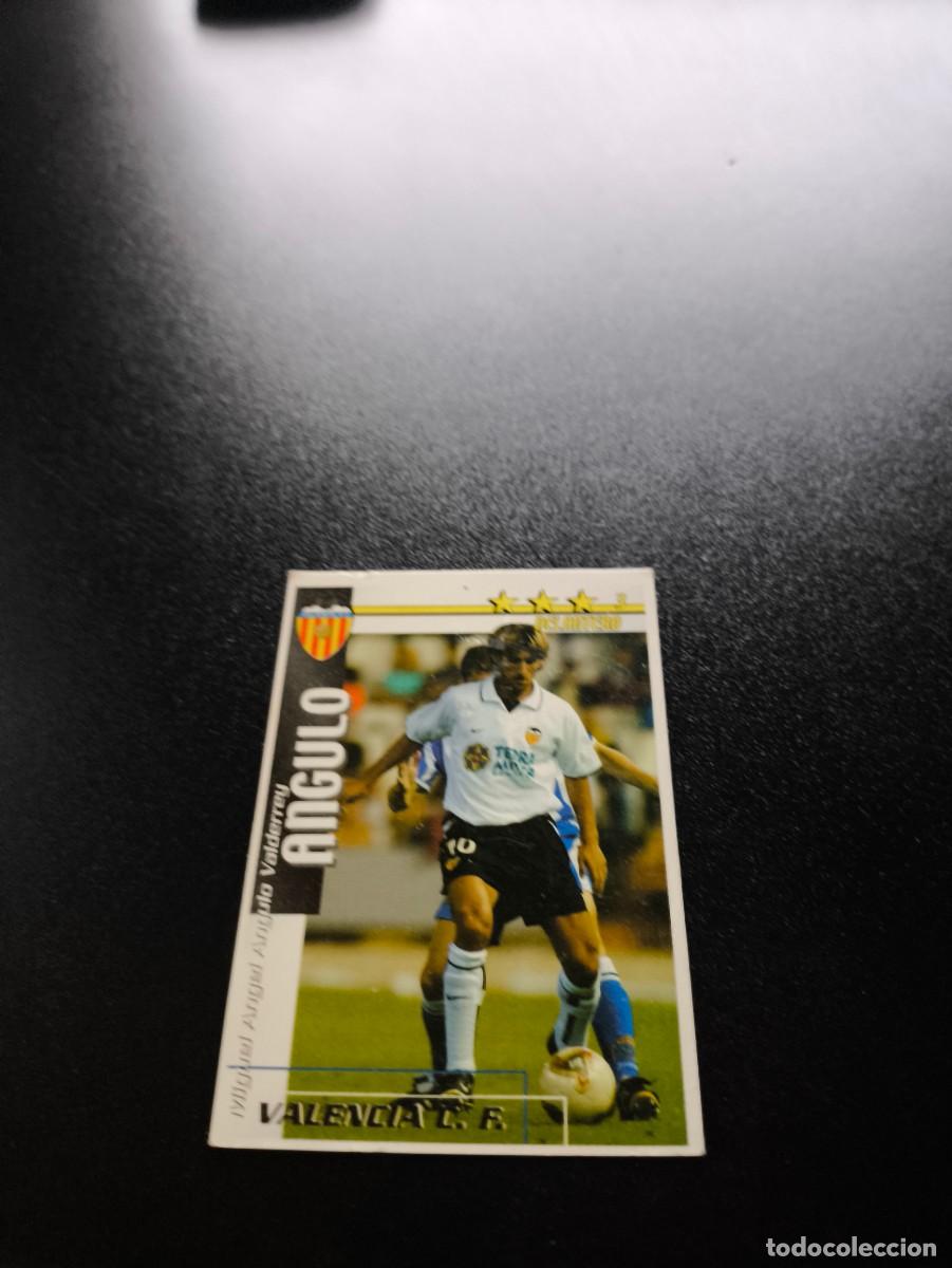 Cromos de f&uacute;tbol: Angulo VALENCIA FUTBOL MATCH TOTAL LIGA 2002 2003 02 03 N PANINI ESTE ADRENALYN