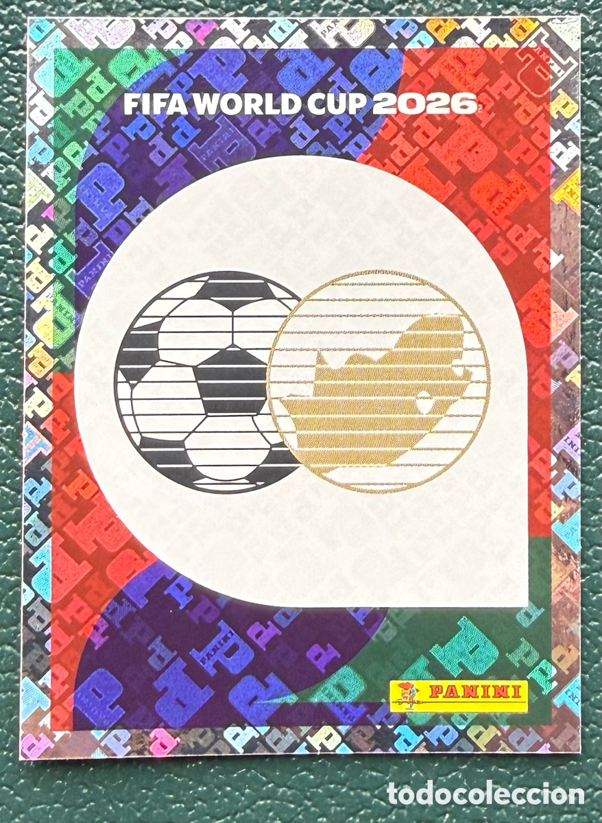 Fu&szlig;ball-Sticker: RSA 1 ESCUDO SUDAFRICA CROMOS ALBUM FIFA WORLD CUP MUNDIAL 2026 PANINI