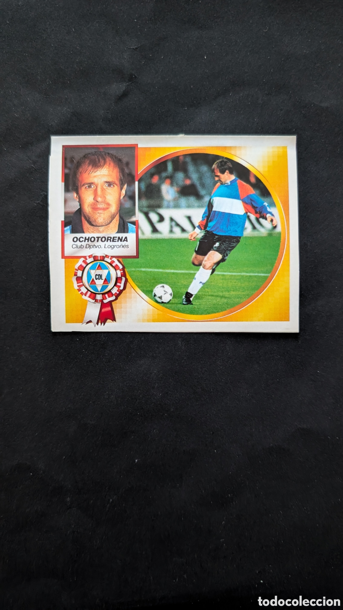 Cromos de f&uacute;tbol: OCHOTORENA LOGRO&Ntilde;ES FICHAJE 8 BIS LIGA ESTE 1994/95 94 95 RECORTADO
