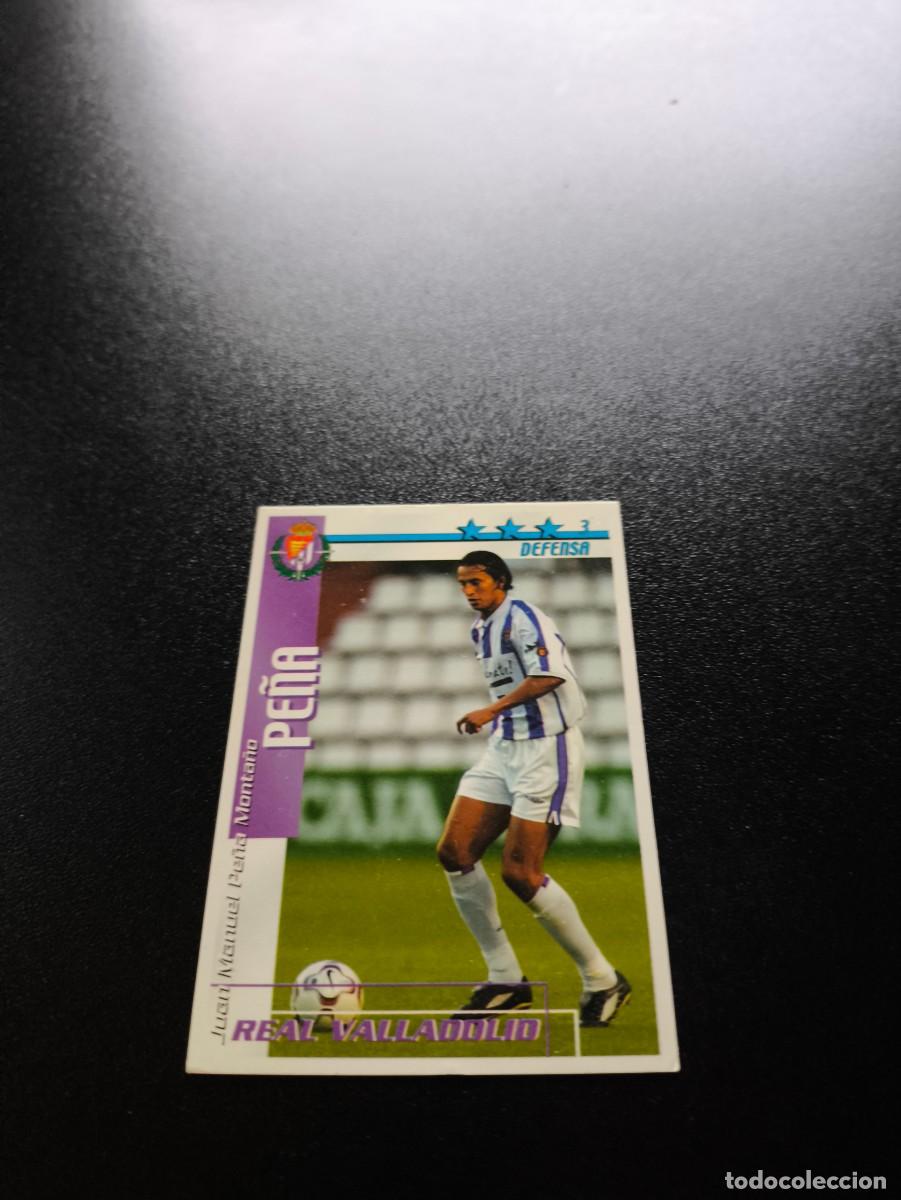 Cromos de f&uacute;tbol: Pe&ntilde;a VALLADOLID FUTBOL MATCH TOTAL LIGA 2002 2003 02 03 N PANINI ESTE ADRENALYN
