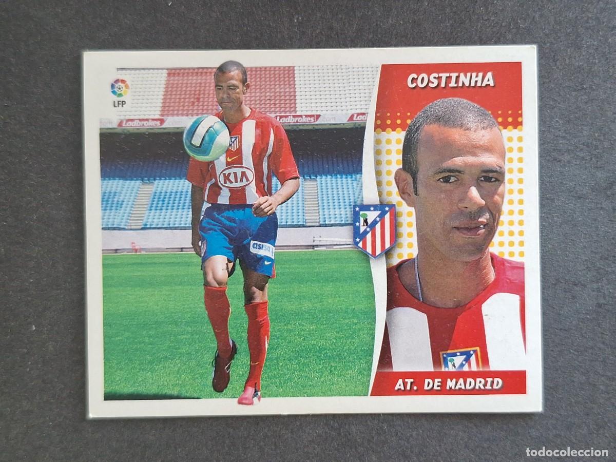 Cromos de f&uacute;tbol: L6 COSTINHA ATLETICO DE MADRID LIGA ESTE 2006 2007 06 07 NUNCA PEGADO SIN PEGAR
