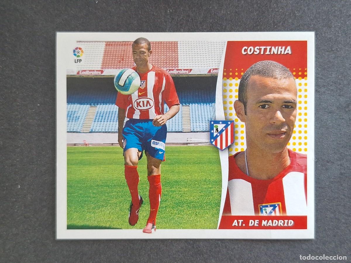 Cromos de f&uacute;tbol: L6 COSTINHA ATLETICO DE MADRID LIGA ESTE 2006 2007 06 07 NUNCA PEGADO SIN PEGAR