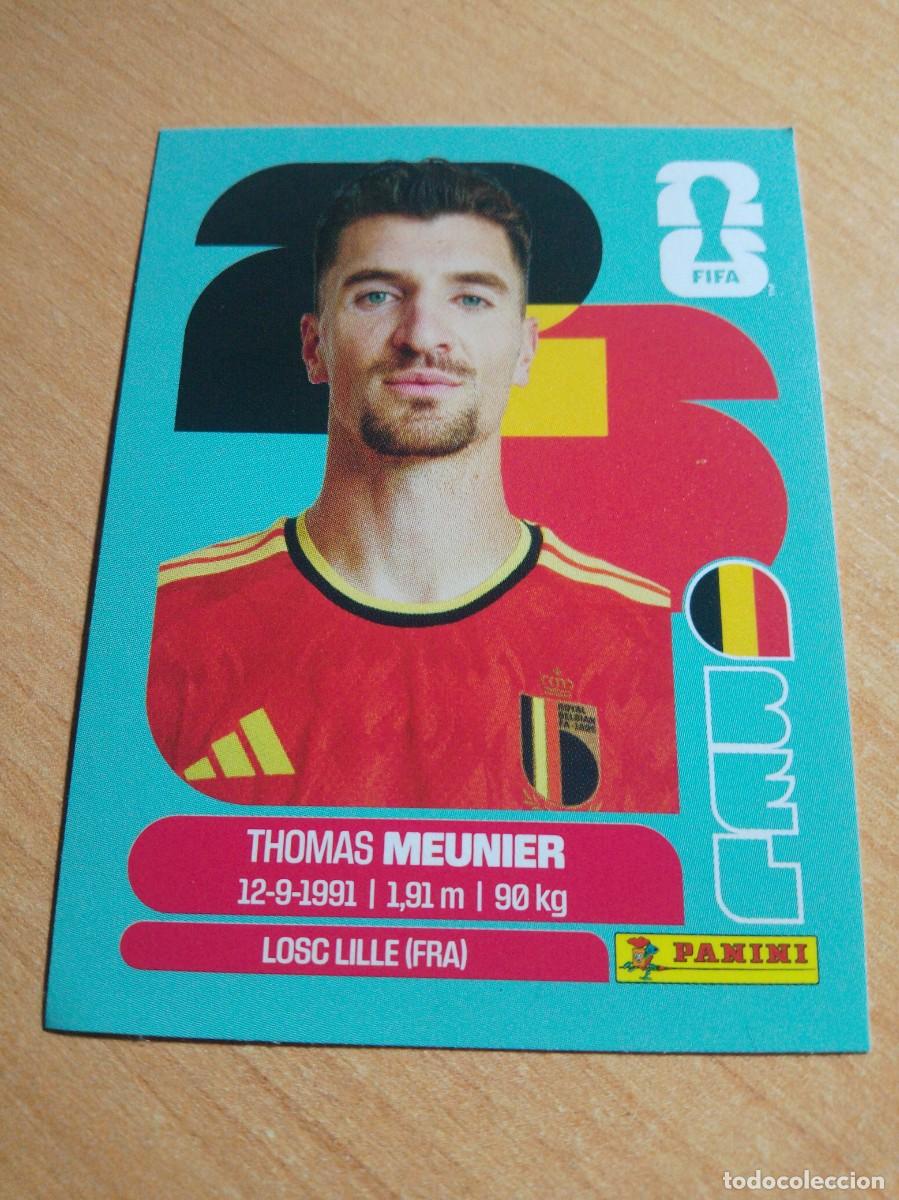Cartes &agrave; collectionner de Football: BEL8 THOMAS MEUNIER B&Eacute;LGICA MUNDIAL FIFA WORLD CUP 2026 26 PANINI STICKERS NUEVO