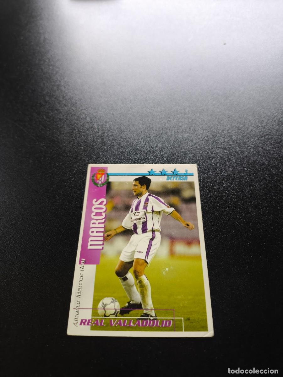 Cartes &agrave; collectionner de Football: Marcos VALLADOLID FUTBOL MATCH TOTAL LIGA 2002 2003 02 03 N PANINI ESTE ADRENALYN
