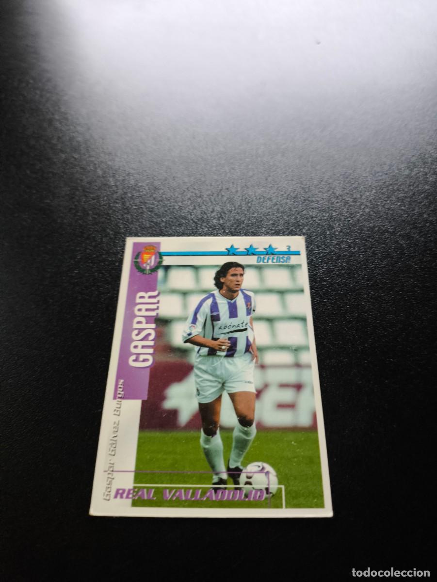 Cartes &agrave; collectionner de Football: Gaspar VALLADOLID FUTBOL MATCH TOTAL LIGA 2002 2003 02 03 N PANINI ESTE ADRENALYN