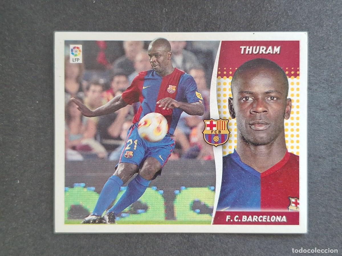 Cartes &agrave; collectionner de Football: L6 THURAM VERSION F. C. BARCELONA LIGA ESTE 2006 2007 06 07 NUNCA PEGADO SIN PEGAR