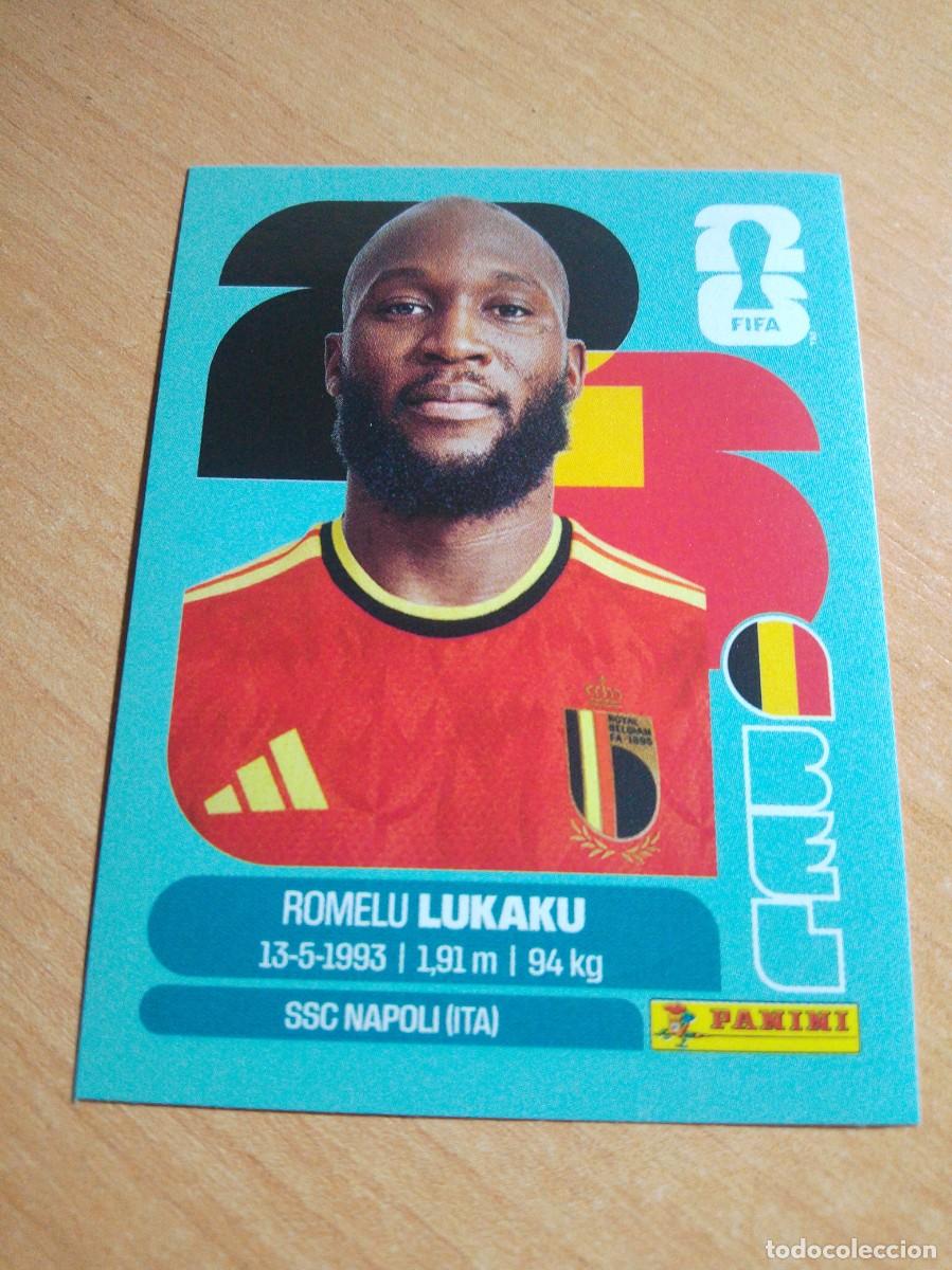 Cromos de f&uacute;tbol: LUKAKU BEL 20 BELGICA MUNDIAL FIFA WORLD CUP 2026 26 PANINI STICKERS NUEVO