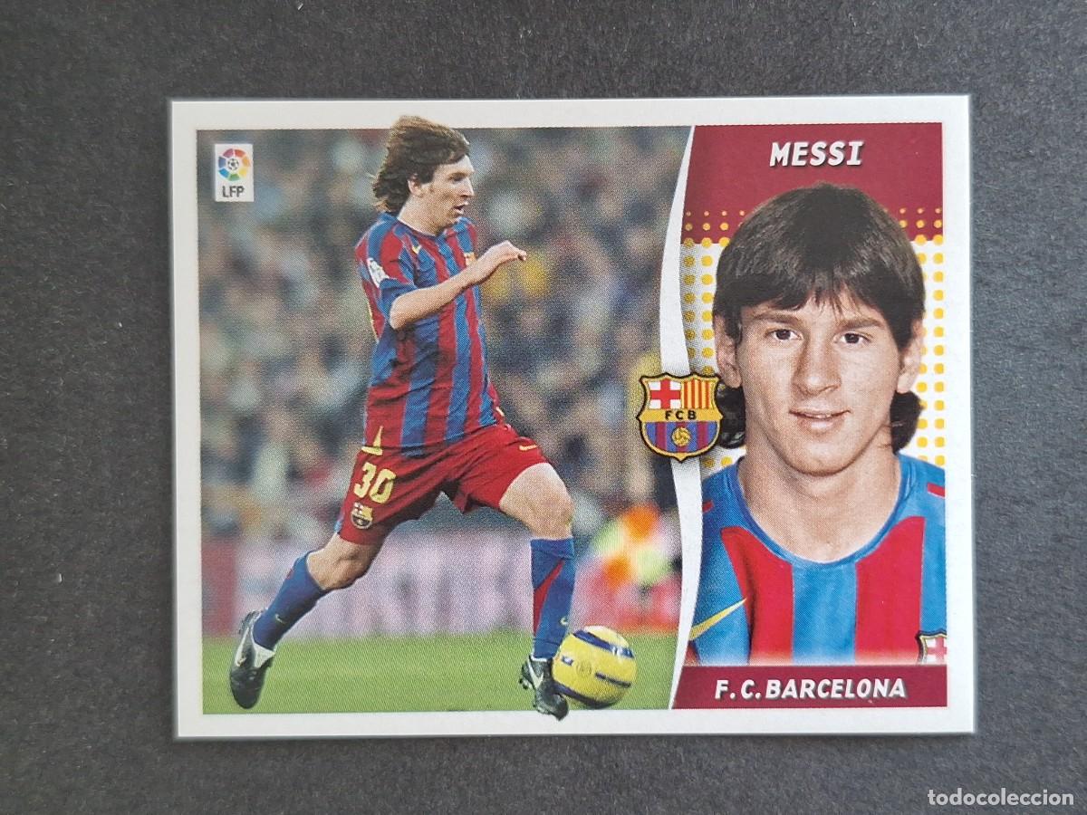 Cromos de f&uacute;tbol: L6 MESSI F. C. BARCELONA LIGA ESTE 2006 2007 06 07 NUNCA PEGADO SIN PEGAR