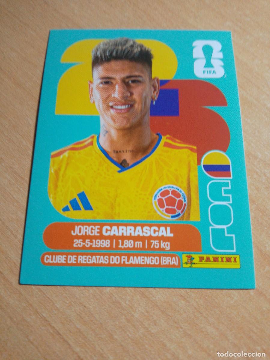 Cromos de f&uacute;tbol: COL 16 CARRASCAL COLOMBIA MUNDIAL FIFA WORLD CUP 2026 26 PANINI STICKERS NUEVO