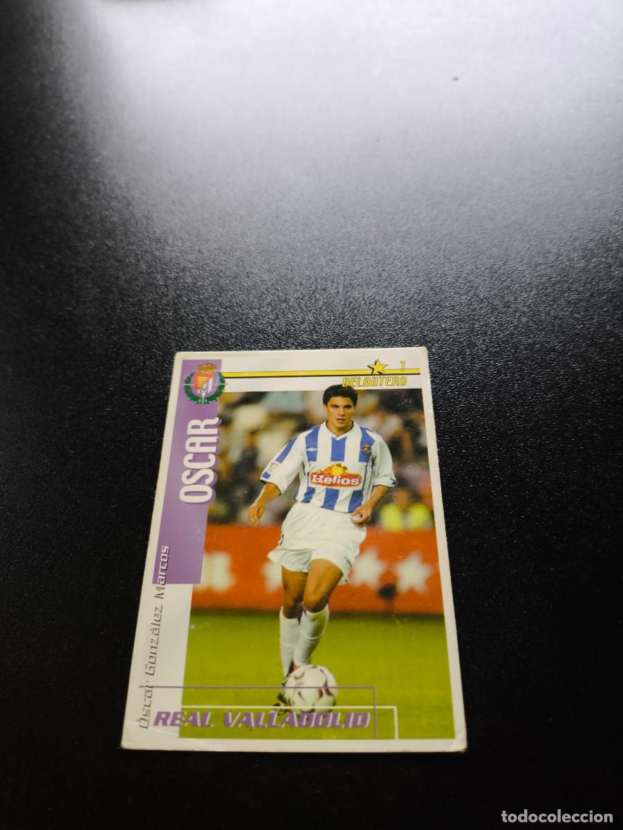 Cartes &agrave; collectionner de Football: &Oacute;scar VALLADOLID FUTBOL MATCH TOTAL LIGA 2002 2003 02 03 N PANINI ESTE ADRENALYN