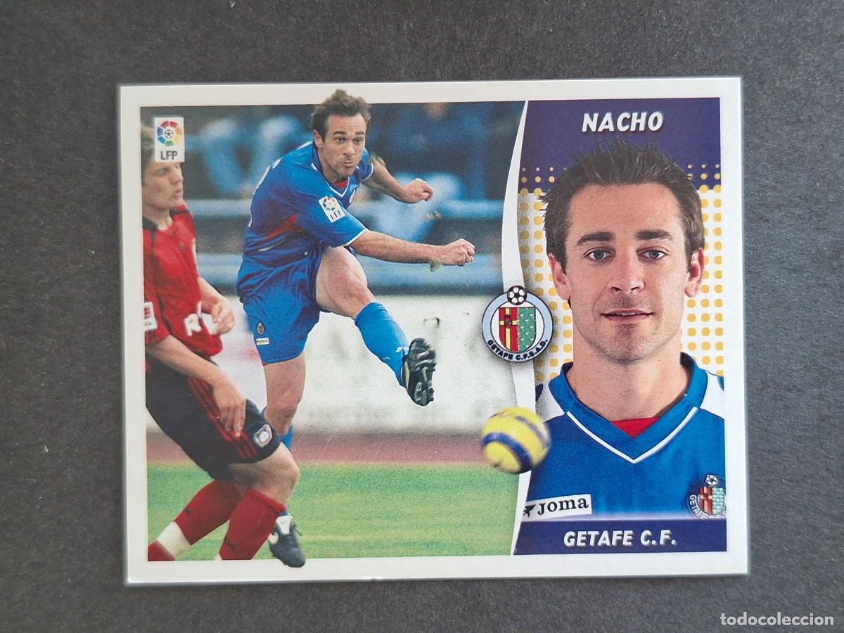 Cromos de f&uacute;tbol: L6 NACHO GETAFE C. F. LIGA ESTE 2006 2007 06 07 NUNCA PEGADO SIN PEGAR
