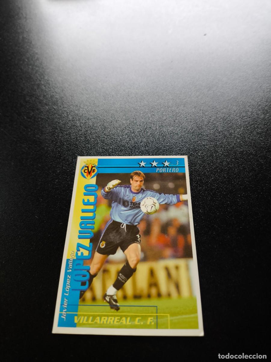 Football Stickers: L&oacute;pez Vallejo VILLARREAL FUTBOL MATCH TOTAL LIGA 2002 2003 02 03 N PANINI ESTE ADRENALYN