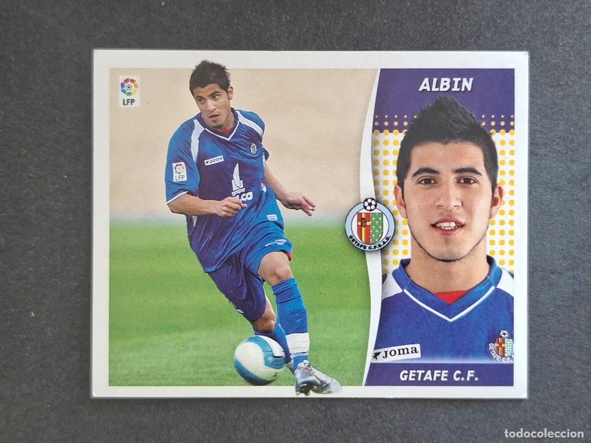 Football Stickers: L6 ALBIN GETAFE C. F. LIGA ESTE 2006 2007 06 07 NUNCA PEGADO SIN PEGAR
