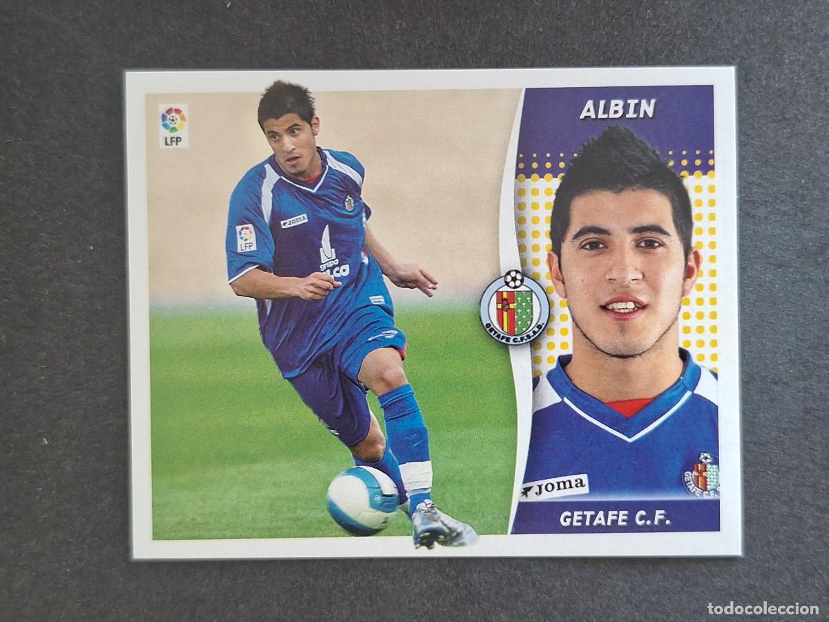 Football Stickers: L6 ALBIN GETAFE C. F. LIGA ESTE 2006 2007 06 07 NUNCA PEGADO SIN PEGAR
