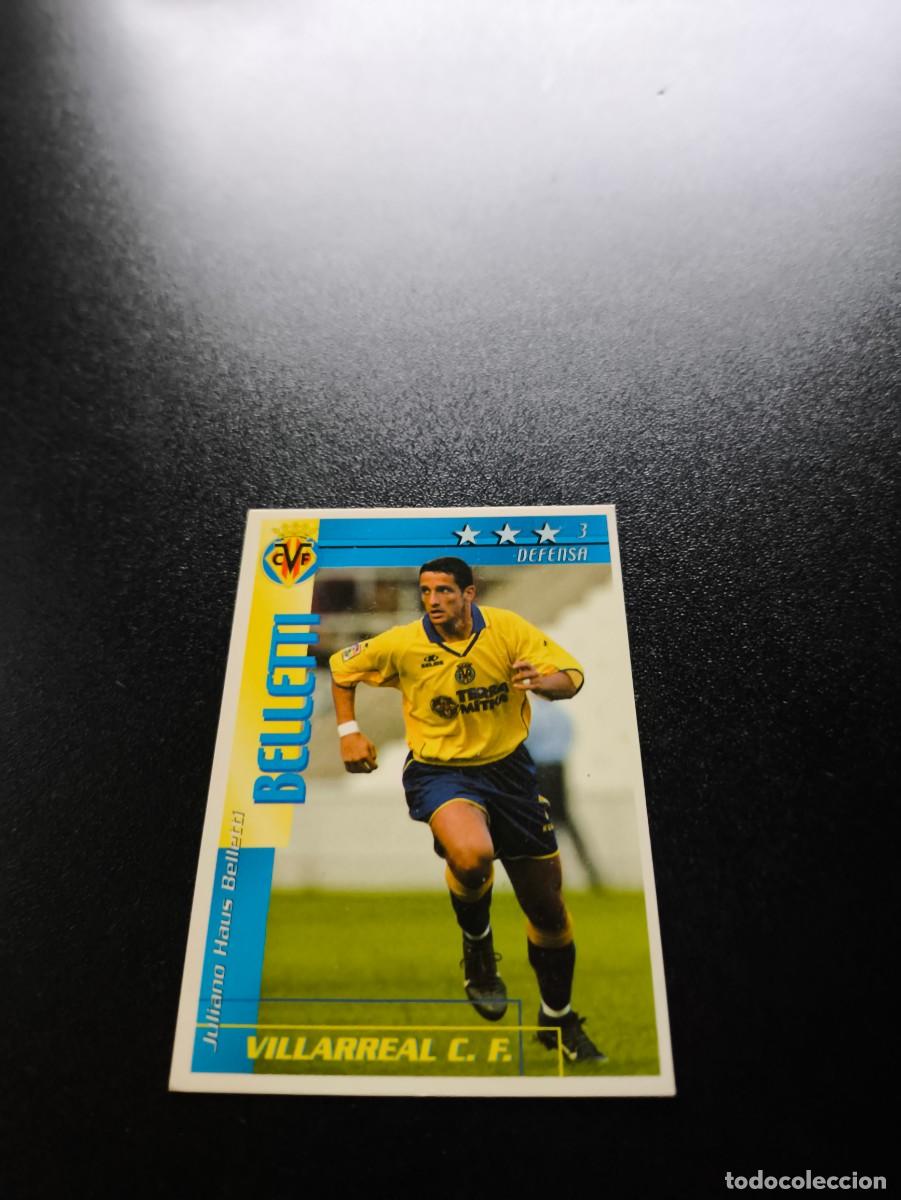 Football Stickers: Belletti VILLARREAL FUTBOL MATCH TOTAL LIGA 2002 2003 02 03 N PANINI ESTE ADRENALYN