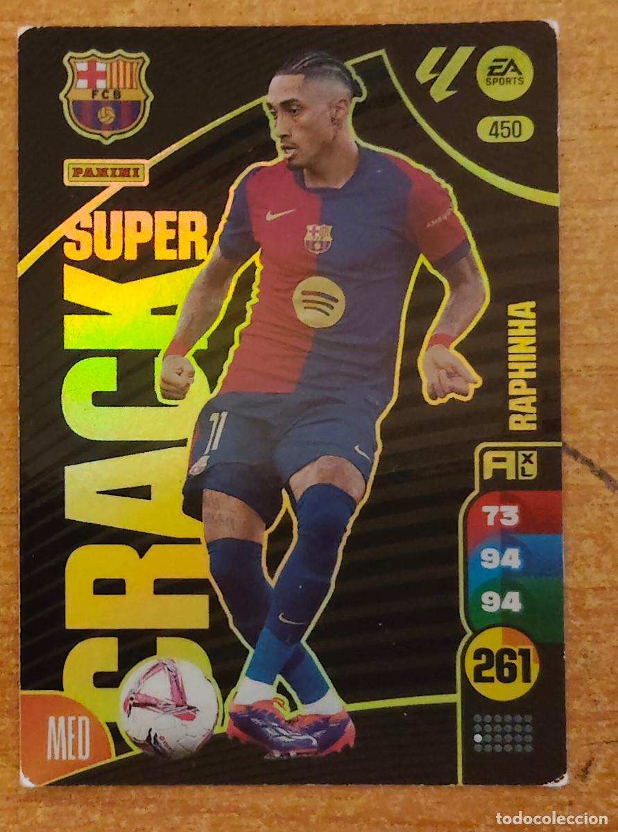 Cartes &agrave; collectionner de Football: ADRENALYN XL 2024-25 450 SUPER CRACK Raphinha