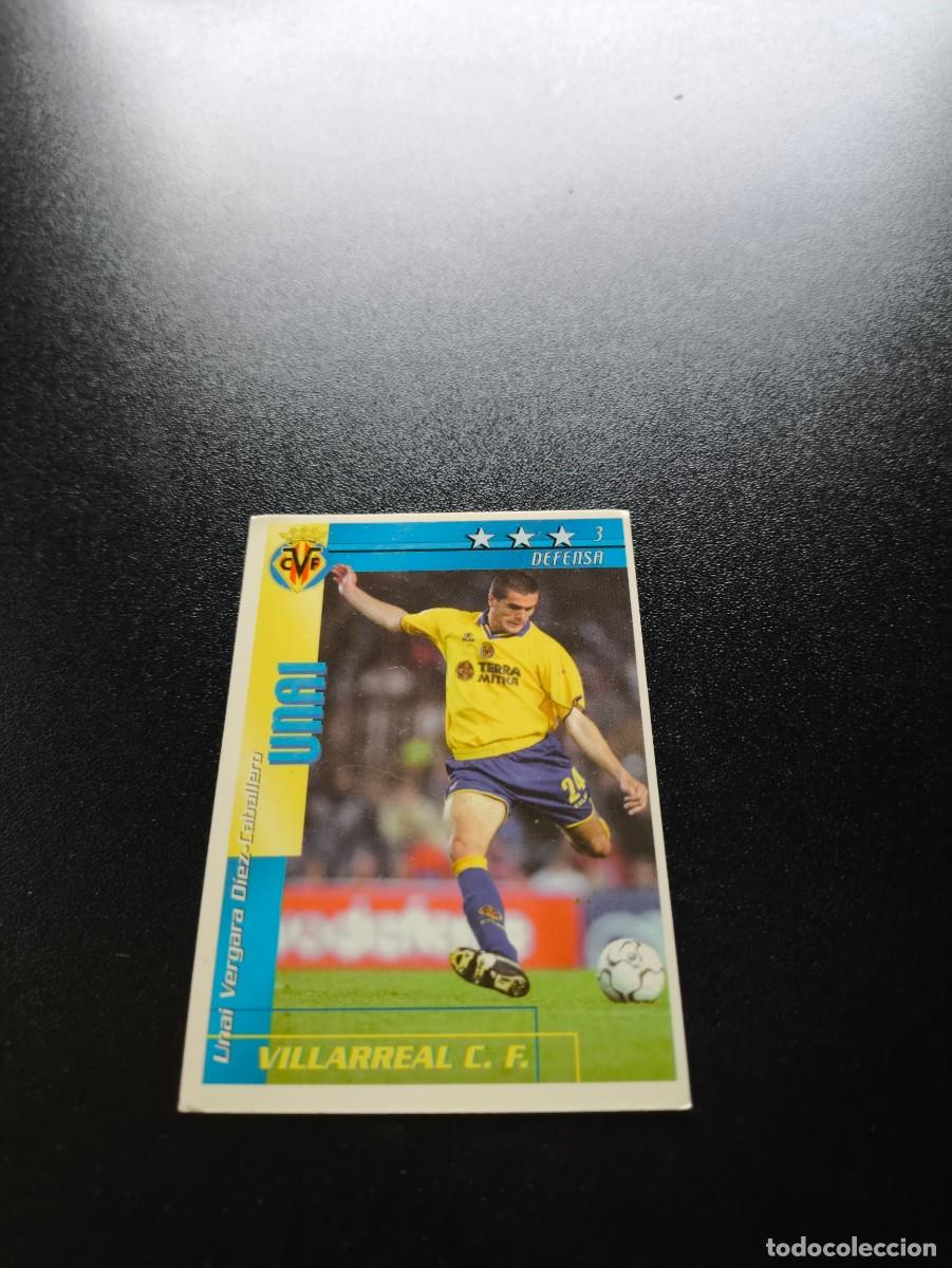 Cromos de f&uacute;tbol: Unai VILLARREAL FUTBOL MATCH TOTAL LIGA 2002 2003 02 03 N PANINI ESTE ADRENALYN