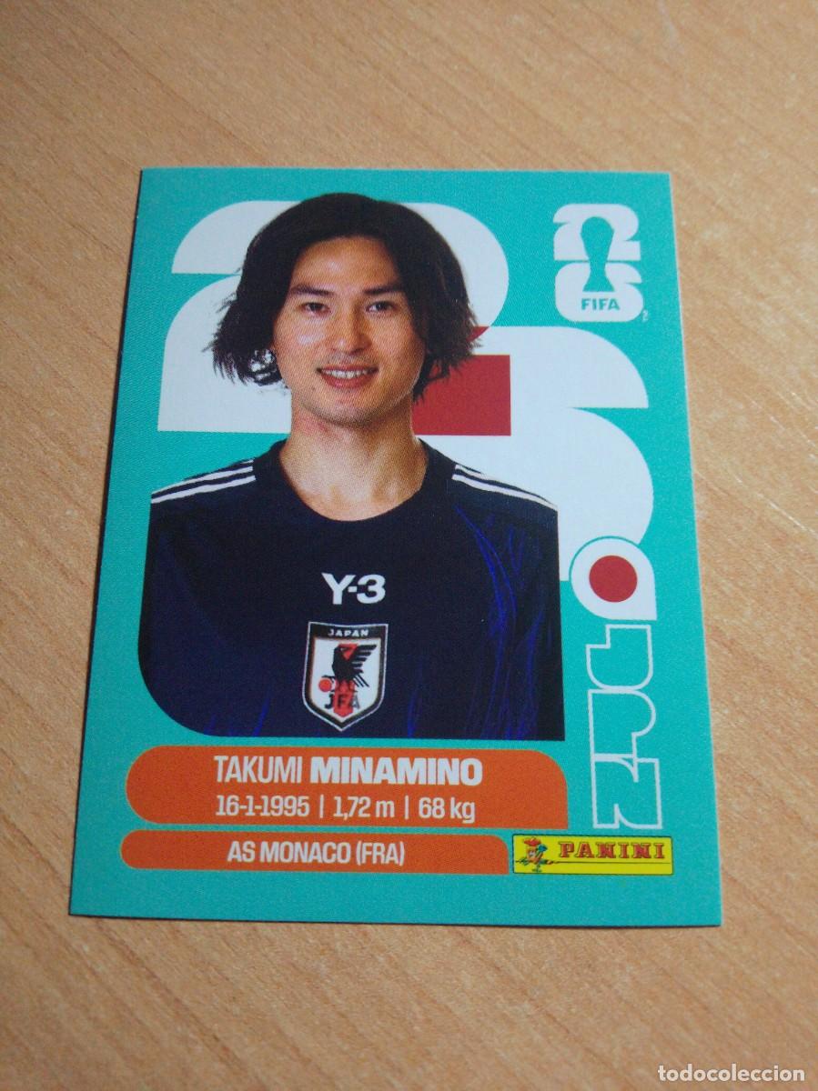 Cromos de f&uacute;tbol: MINAMINO JAP&Oacute;N JPN 16 MUNDIAL FIFA WORLD CUP 2026 26 PANINI STICKERS NUEVO
