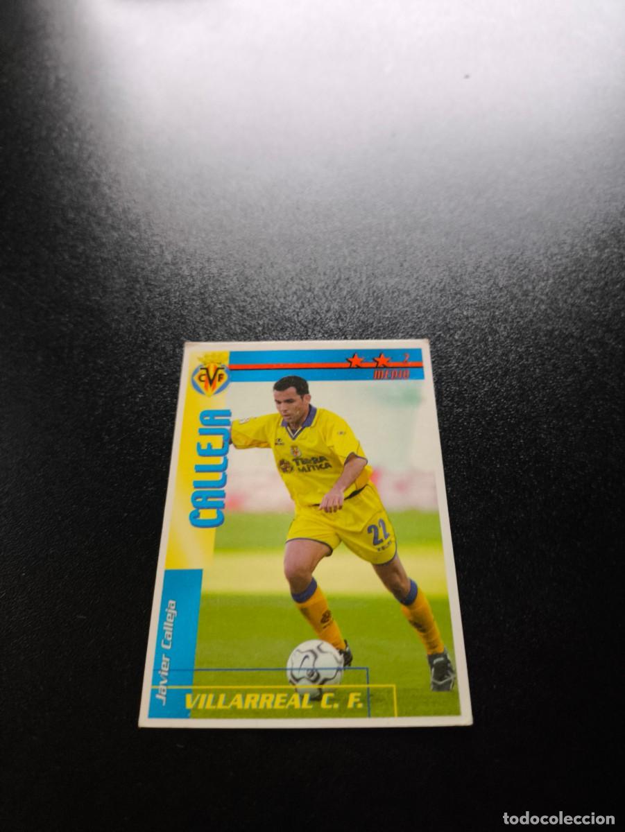 Cromos de f&uacute;tbol: Calleja VILLARREAL FUTBOL MATCH TOTAL LIGA 2002 2003 02 03 N PANINI ESTE ADRENALYN
