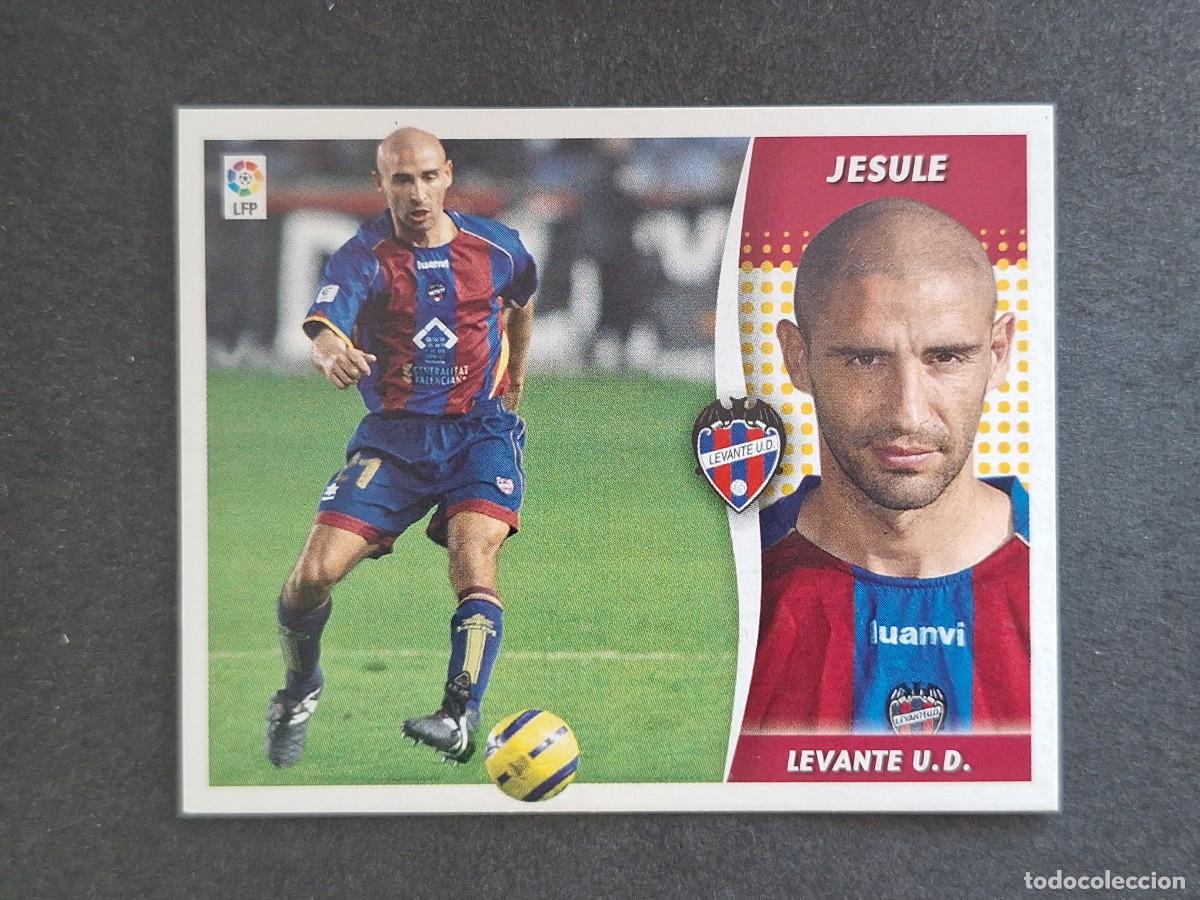 Cromos de f&uacute;tbol: L6 JESULE LEVANTE U. D. LIGA ESTE 2006 2007 06 07 NUNCA PEGADO SIN PEGAR