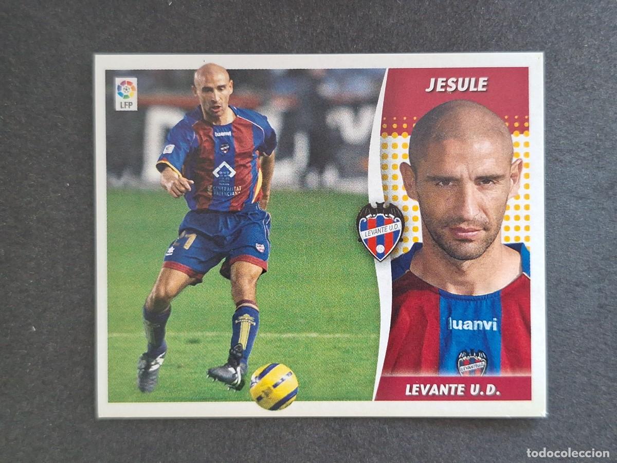 Cromos de f&uacute;tbol: L6 JESULE LEVANTE U. D. LIGA ESTE 2006 2007 06 07 NUNCA PEGADO SIN PEGAR