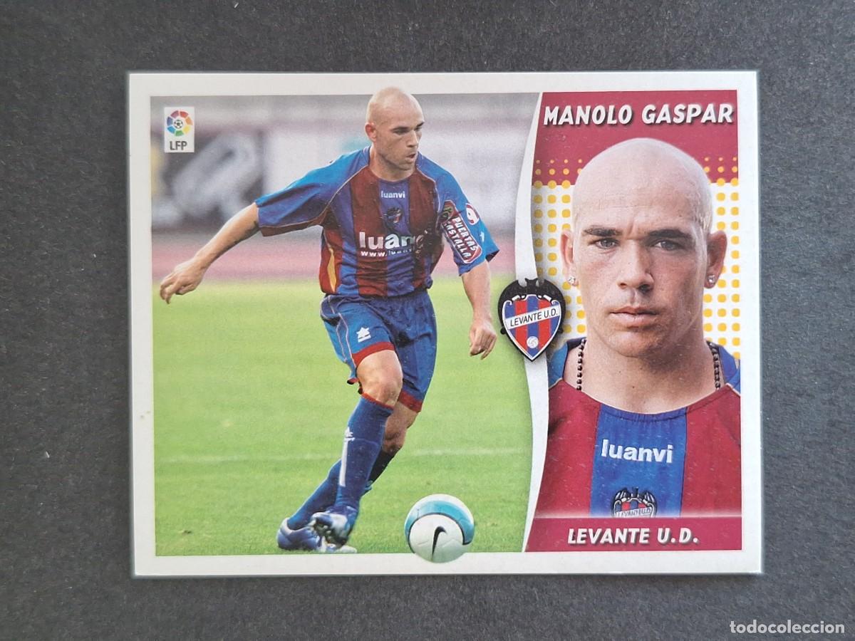 Cromos de f&uacute;tbol: L6 MANOLO GASPAR LEVANTE U. D. LIGA ESTE 2006 2007 06 07 NUNCA PEGADO SIN PEGAR