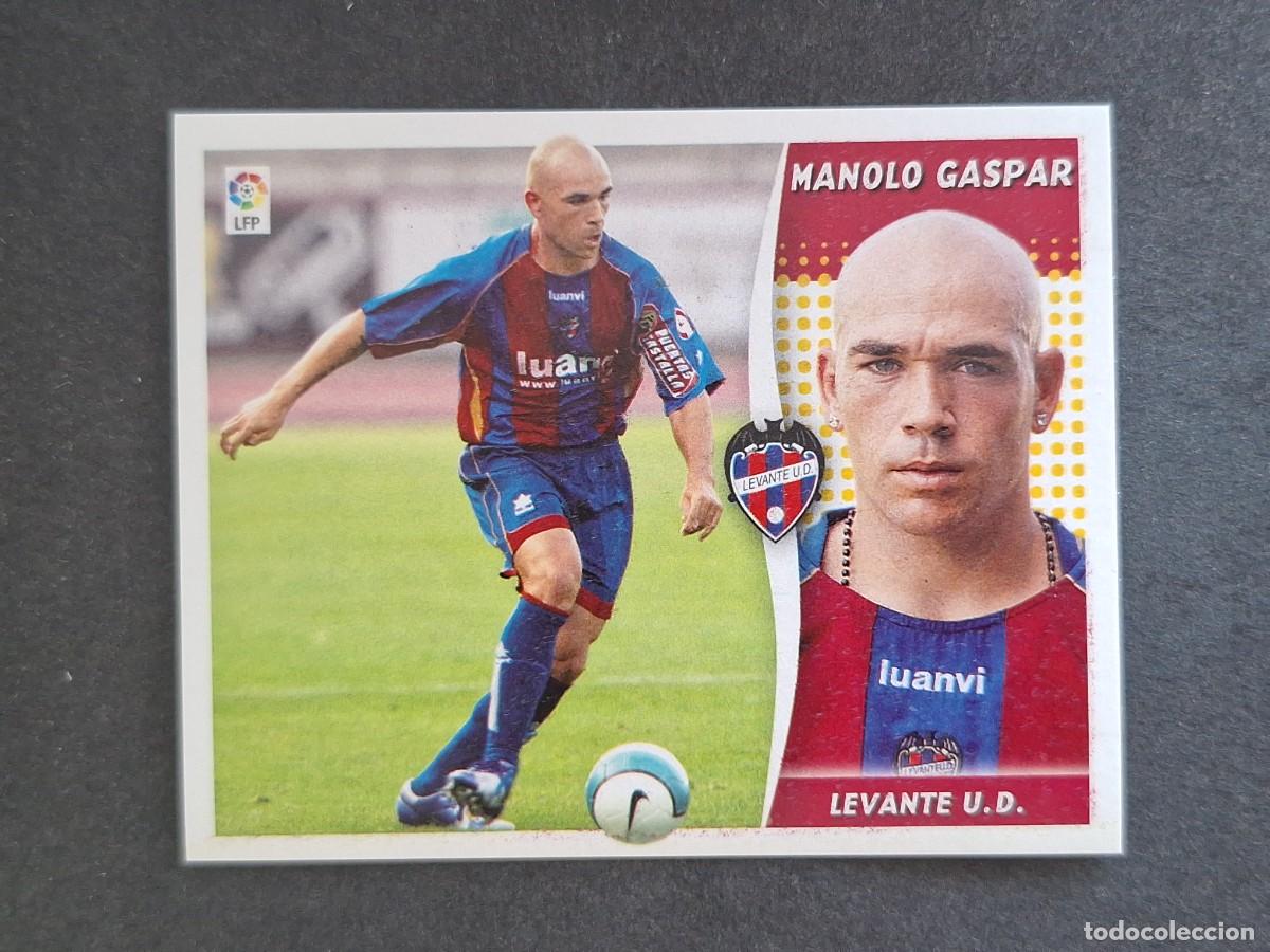 Cromos de f&uacute;tbol: L6 MANOLO GASPAR LEVANTE U. D. LIGA ESTE 2006 2007 06 07 NUNCA PEGADO SIN PEGAR