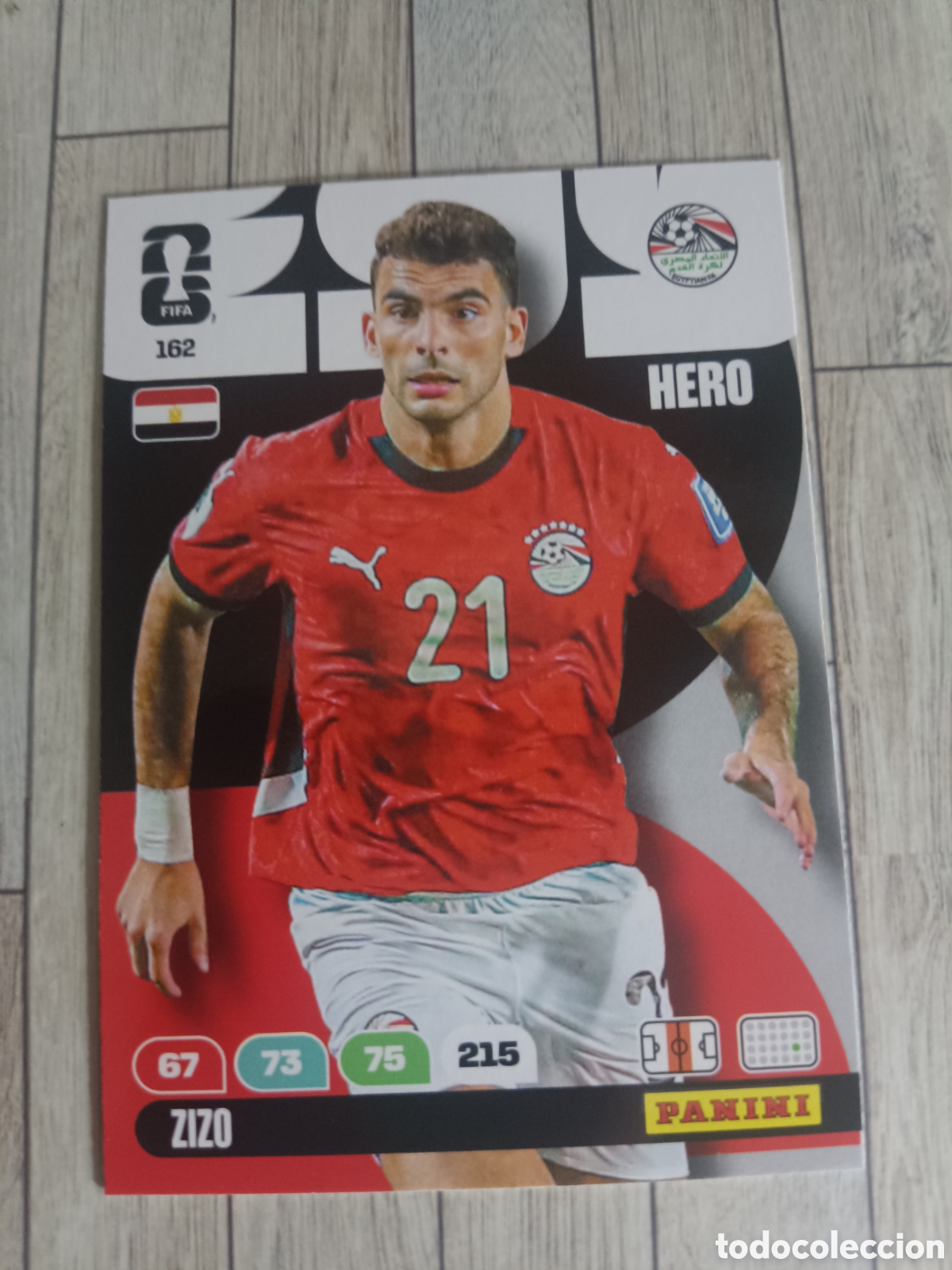 Cromos de f&uacute;tbol: 162 ZIZO EGIPTO HERO ADRENALYN XL MUNDIAL FIFA WORLD CUP 2026 PANINI