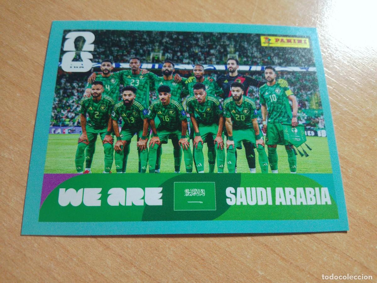 Cromos de f&uacute;tbol: KSA 13 PLANTILLA DE ARABIA SAUDI MUNDIAL FIFA WORLD CUP 2026 26 PANINI STICKERS NUEVO