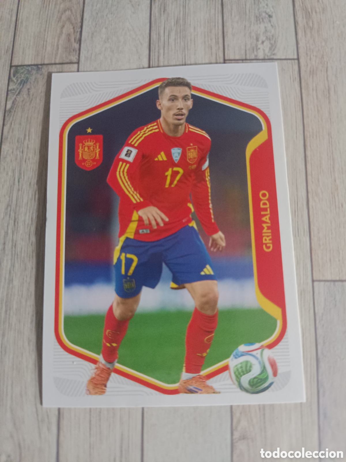 Cromos de f&uacute;tbol: 29 GRIMALDO SELECCION ESPA&Ntilde;OLA ESPA&Ntilde;A MUNDIAL CARREFOUR 26 PANINI 2026