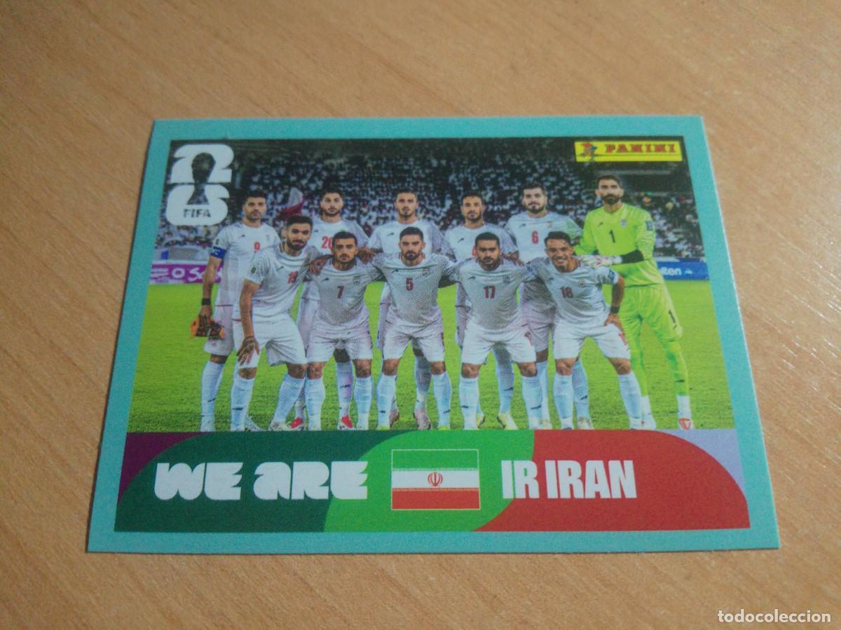 Cromos de f&uacute;tbol: IRN 13 SELECCION DE IRAN MUNDIAL FIFA WORLD CUP 2026 26 PANINI STICKERS NUEVO