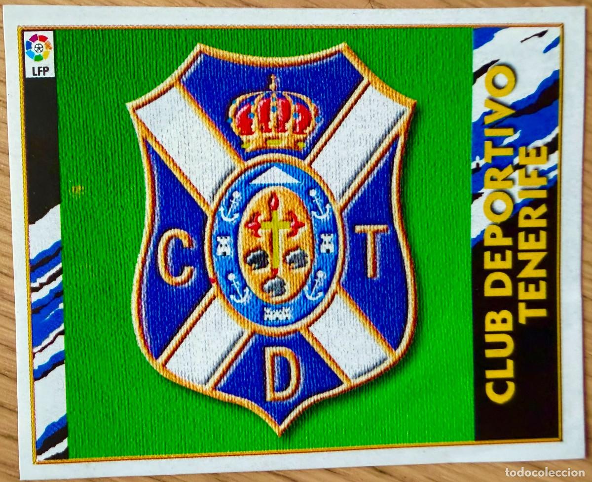 Cromos de f&uacute;tbol: ESCUDO TENERIFE 97 98 1997 1998 LIGA EDICIONES ESTE RECORTADO STICKER