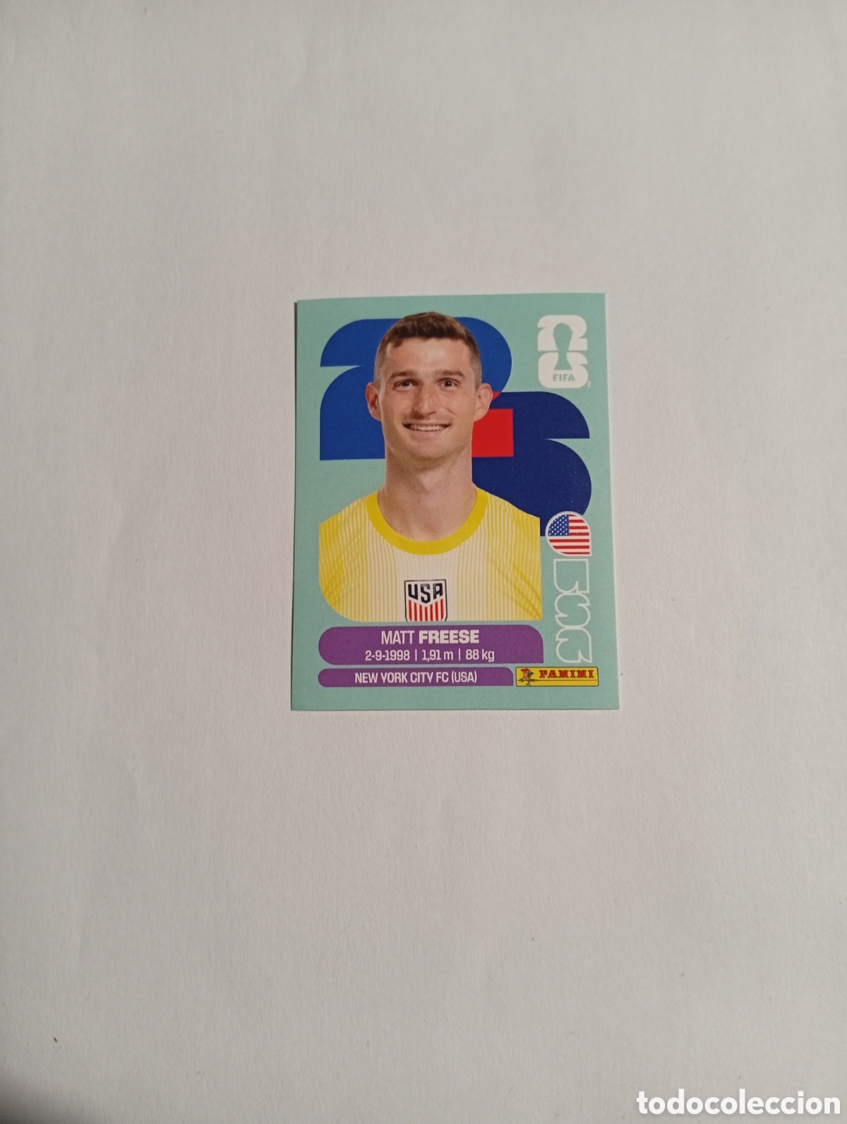 Cromos de f&uacute;tbol: USA 2 world Cup 26 Panini