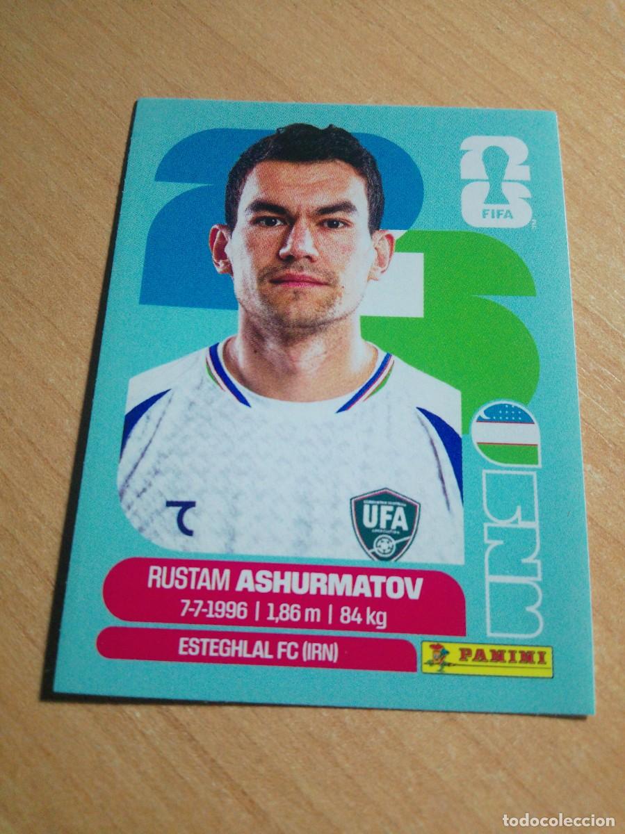 Cromos de f&uacute;tbol: ASHURMATOV UZBEKISTAN UZB 7 MUNDIAL FIFA WORLD CUP 2026 26 PANINI STICKERS NUEVO