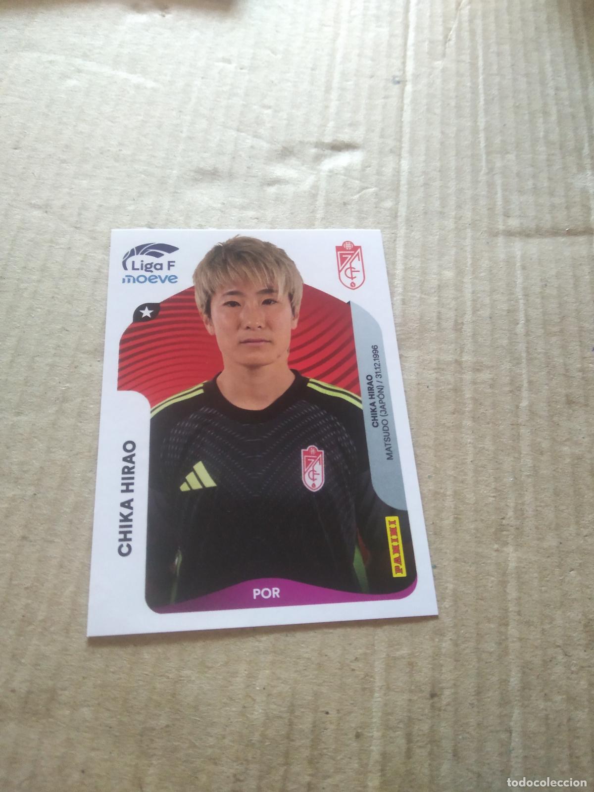 Cromos de f&uacute;tbol: 204 CHIKA HIRAO GRANADA CROMO FUTBOL PANINI LIGA FEMENINA 2025-2026 LIGA F 25-26