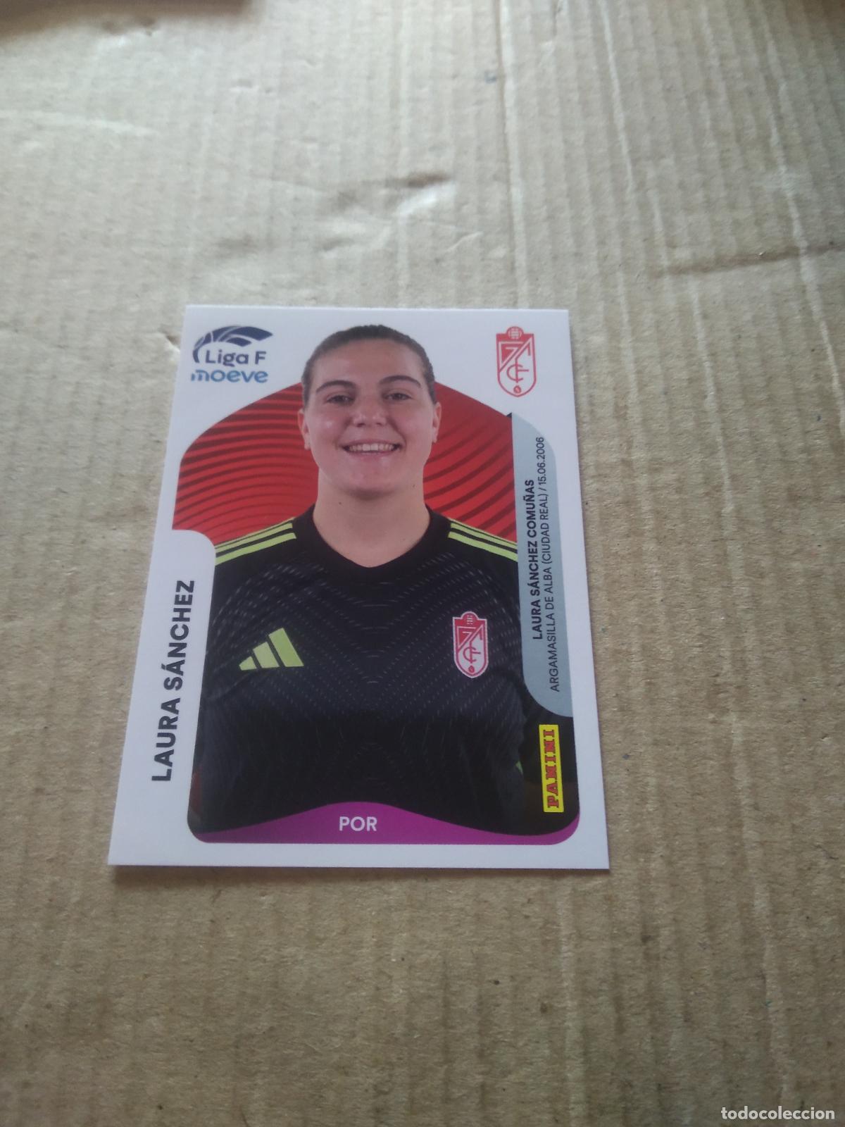 Cromos de f&uacute;tbol: 205 LAURA SANCHEZ GRANADA CROMO FUTBOL PANINI LIGA FEMENINA 2025-2026 LIGA F 25-26