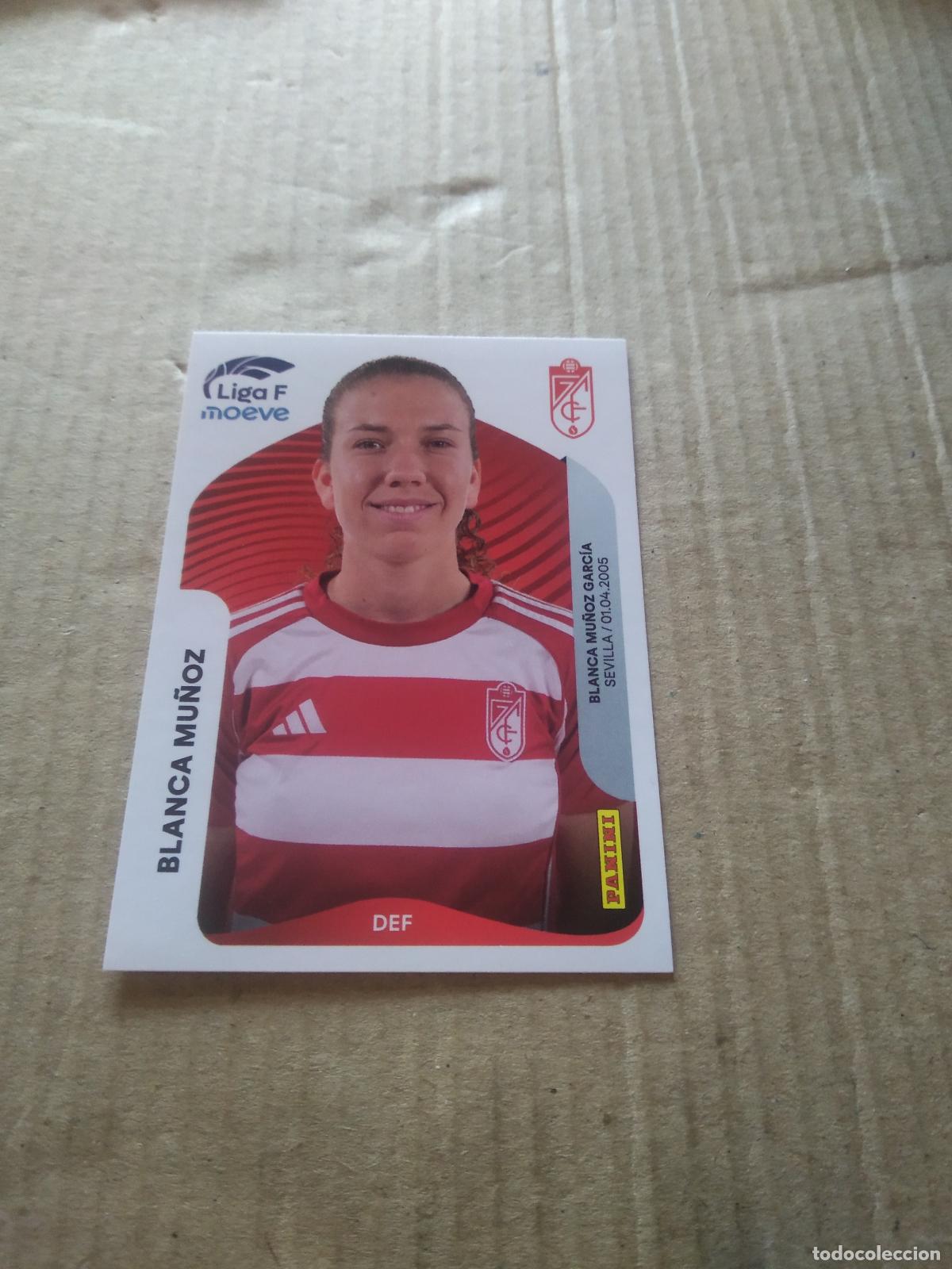 Cromos de f&uacute;tbol: 206 BLANCA MU&Ntilde;OZ GRANADA CROMO FUTBOL PANINI LIGA FEMENINA 2025-2026 LIGA F 25-26